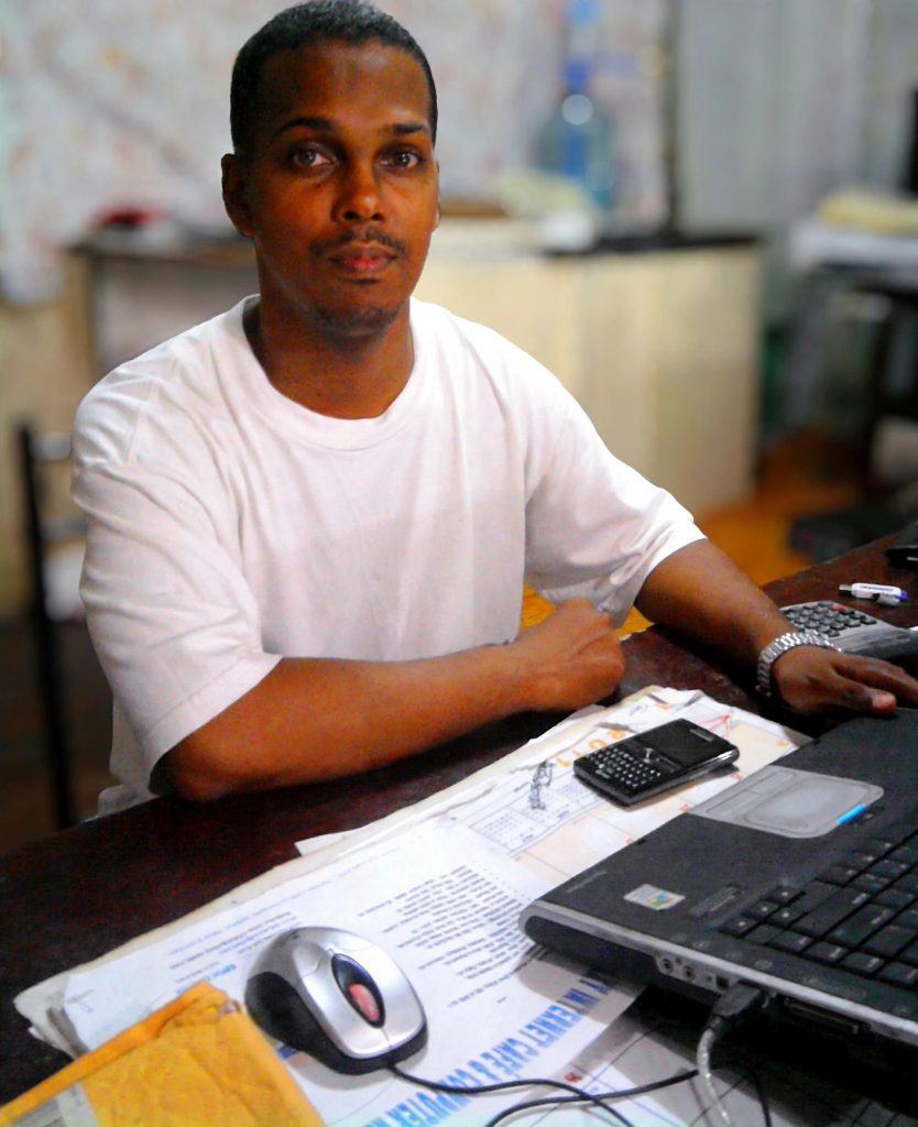Simion at work for Tech Galaxy